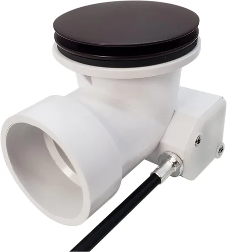 Miniatura 8 de Westbrass D50TE-12A - Moldura de repuesto estándar de 1-1/2 pulgadas para ensamblajes de desagüe de baño de accionamiento por cable, bronce antiguo
