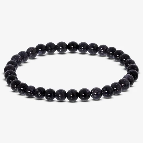 Miniatura 437 de Gem Avenue Handmade Round Bead Stretch Bracelet Unisex Natural Stone Beaded Jewelry for Men & Women, Elastic Wristband for Daily Wear