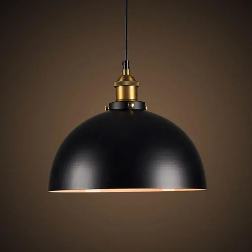 Miniatura 4 de Lámpara colgante retro industrial con personalidad creativa, lámpara moderna de metal, lámpara colgante de techo, base E27 para sala de estar, isla