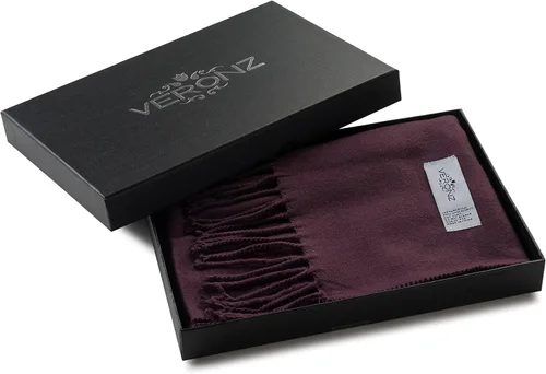 Miniatura 20 de Veronz - Bufanda clásica de invierno muy suave de aspecto lujoso y sensación de cachemira con caja de regalo