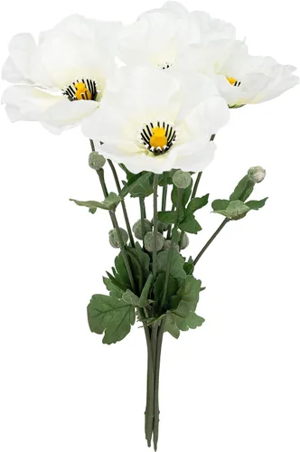 Miniatura 41 de Flores artificiales/falsas/sintéticas, rosas con 2 flores, coral, 10 unidades para bodas, hogar, fiestas, restaurantes