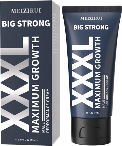 Gel de ampliación de masaje extra fuerte XXXL para hombre – Crema de masaje potente para hombre con aceite natural para aumentar el tamaño, gran