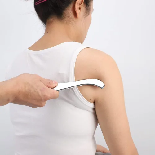 Miniatura 3 de Herramienta de masaje Gua Sha de acero inoxidable, raspador muscular, movilización de tejidos blandos, terapia física para espalda, piernas, brazos
