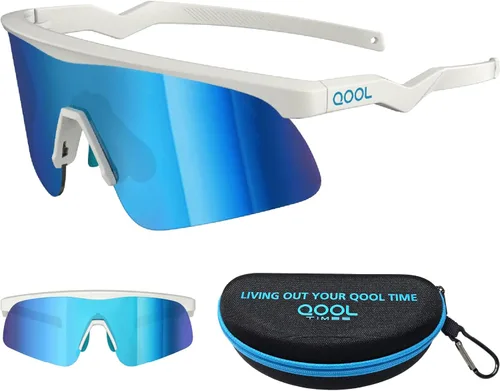 Miniatura 8 de Living out your qool time QOOLTIME Z87 - Gafas de sol deportivas para ciclismo, hombres, mujeres, jóvenes, pickleball para correr, béisbol F30b