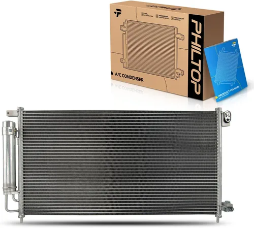 Miniatura 38 de PHILTOP Condensador de aire acondicionado para Ford Explorer 2002-2005, Mercury Mountaineer 2002-2005, Reemplazar # 3056, 1L2Z17912AA, 6L2Z19712AA
