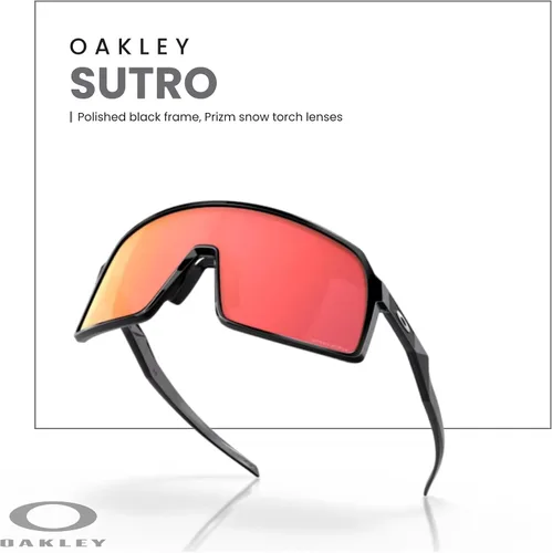 Miniatura 5 de Oakley Sutro OO9406 OO9462 - Lentes de sol para hombre, kit de correa de accesorios, bolsa de microfibra