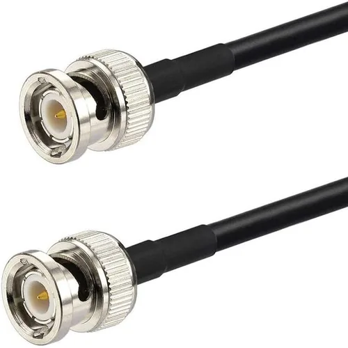 Miniatura 3 de Bingfu BNC macho a BNC macho RG58 50 Ohm Cable de puente coaxial 3.3 ft 3 pies para radio CB Radio aficionado Radio móvil Escáner de policía Escáner
