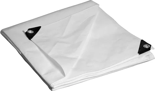 Toldo de poliéster de 0.39 pulgadas de grosor tamaño estándar blanco resistente Dry Top de 8 x 10 pies producto #, 310122