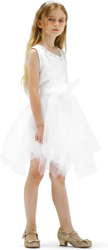 Miniatura 6 de K KomForme Mary Jane - Zapatos de vestir para niña con purpurina de 1.5 pulgadas, tacón bajo, para boda, fiesta, princesa, zapatos para niños