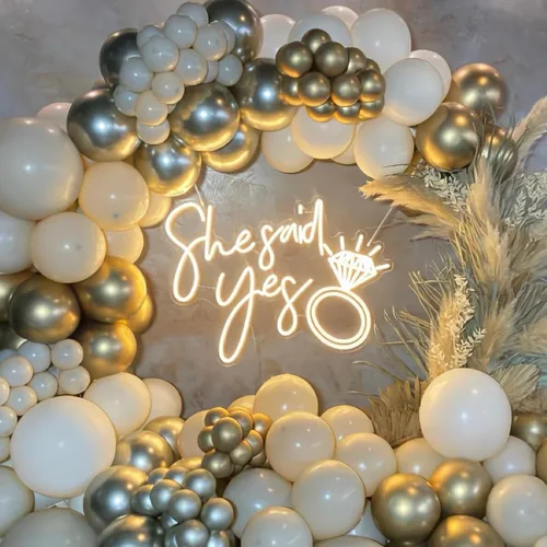 Miniatura 12 de Letrero de neón personalizado con texto en inglés «It Was Always You», letrero de neón personalizado con corazón para boda, fiesta de compromiso
