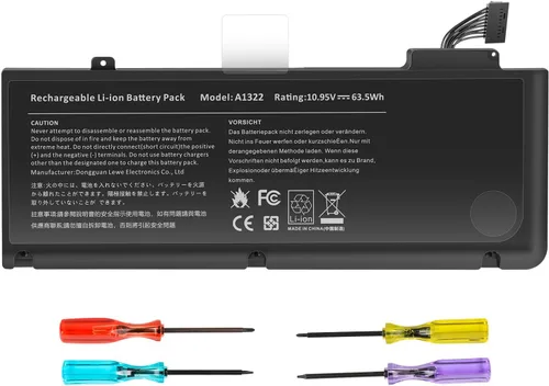 Miniatura 16 de TREE.NB A1321 A1286 (solo para mediados de 2009 mediados de 2010 versión) Batería de portátil para MacBook Pro Batería de 15 pulgadas A1321 A1286