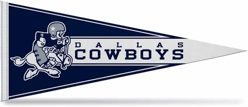 Miniatura 27 de Rico Industries NFL FootballRetro 12" x 30" Felt Wall Décor Pennant - Great for Home/Bed Room/Man Cave Décor