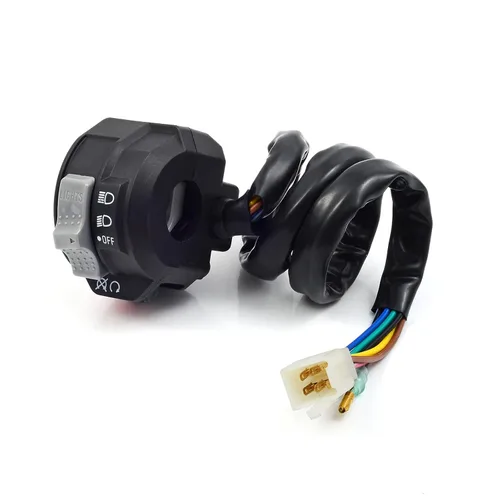 Miniatura 6 de Arnés de cableado de cable, bobina de encendido, interruptor de manillar izquierdo, encendedor de relé CDI rectificador Kit completo compatible