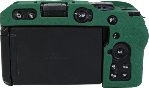 Miniatura 4 de TUYUNG Z30 - Funda protectora de silicona para cámara Nikon Z30, color verde militar