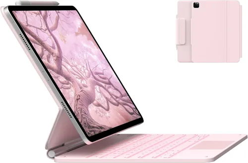 Miniatura 14 de typecase Funda de Teclado Edge para iPad Air de 13 pulgadas (M3/M2, 2025/2024) y iPad Pro de 12.9 pulgadas (6ª/5ª/4ª/3ª generación), Teclado Magic