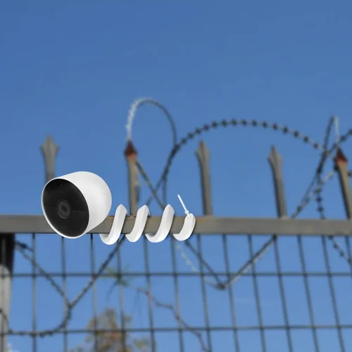 Miniatura 9 de Soporte giratorio flexible para Google Nest Cam (batería) sin herramientas ni daños en la pared