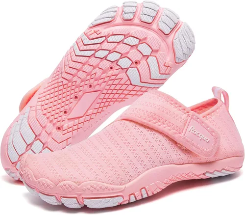 Miniatura 9 de Racqua Zapatos acuáticos para niños y niñas, de secado rápido, ligeros, para piscina, natación, playa, deportes, zapatos acuáticos