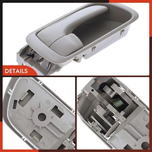 Miniatura 7 de A-Premium Manijas interiores interiores para puertas compatibles con Toyota Camry 2002 2003 2004 2005 2006, color beige, juego de 2 piezas, parte