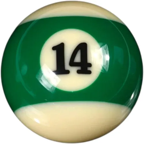 Miniatura 7 de Empire USA Bola de billar de repuesto #1-15, bola de billar de 2-1/4 pulgadas (2.25 pulgadas), tamaño estándar americano, accesorios para mesa