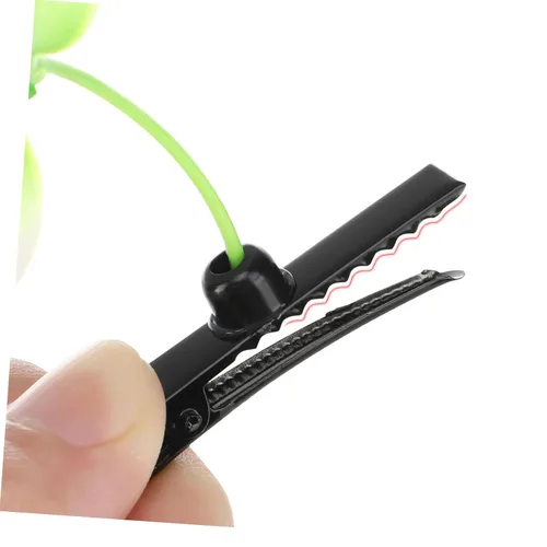 Miniatura 8 de BESPORTBLE 10 pinzas para el cabello, brotes de frijol, planta, pasadores para la cabeza, pasadores, horquillas para niñas y mujeres