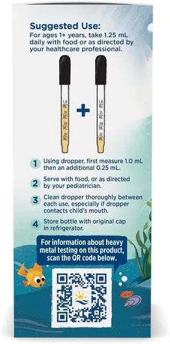 Miniatura 4 de Nordic Naturals DHA Xtra para niños, ponche de bayas - 2 onzas para niños - 880 mg de Omega-3 totales con EPA y DHA - Función cognitiva e