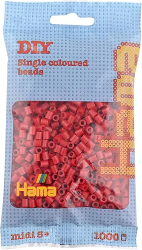 Miniatura 8 de Hama 207-26 cuentas - carne (1000 cuentas midi)