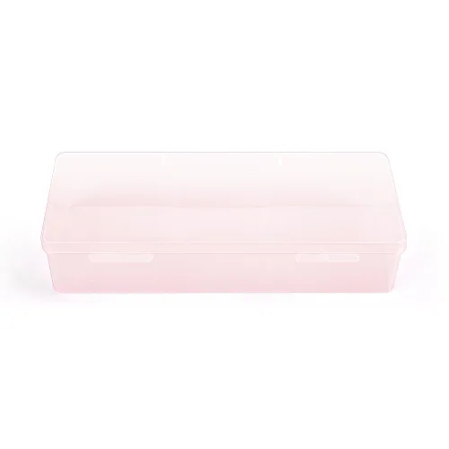 Miniatura 2 de Caja de almacenamiento transparente para equipo de arte de uñas, herramienta de manicura, organizador de herramienta de pedicura, caja de plástico