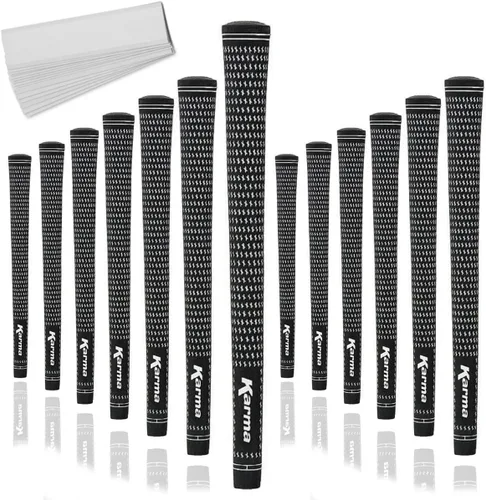 Miniatura 21 de Karma Velour Golf Grips for Men, Women, Juniors Undersize, Standard, Midsize, Oversize, & Jumbo 6 Colors Choose Single, 9, 13 Pack or Golf