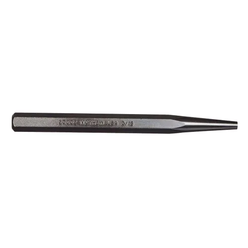 Miniatura 10 de Mayhew Tools 70003 Punzón sólido, 1/4", acabado de granallado