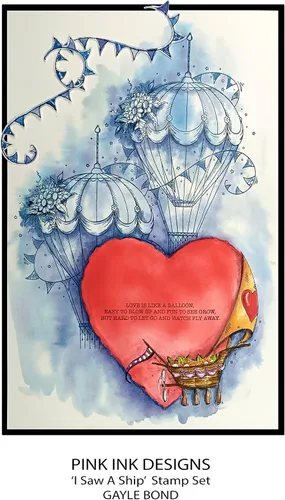 Miniatura 6 de Pink Ink Designs Saw A Ship. - Juego de sellos transparentes, A5