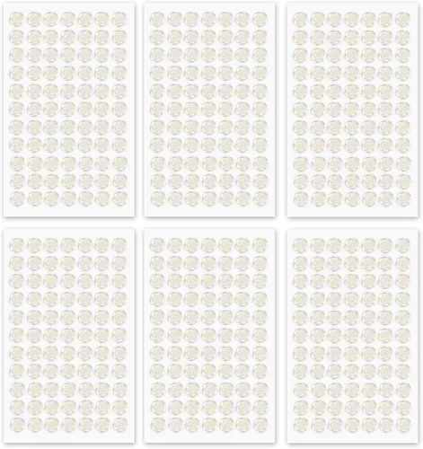 Miniatura 12 de MYDBUYSOME 5100 PIEZAS Adhesivos de Perla - Perlas Autoadhesivas para Peinado, Cara, Maquillaje, Ojos, Uñas, Manualidades, Gemas Adhesivas
