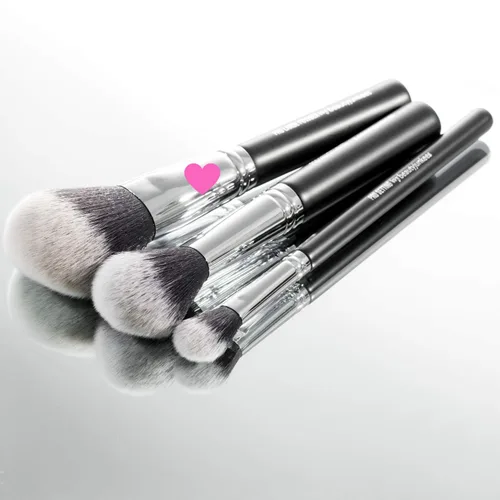 Miniatura 8 de Brocha grande de maquillaje en polvo de acabado, brochas de maquillaje grandes y esponjosas para cara completa, contorno bronceador corporal
