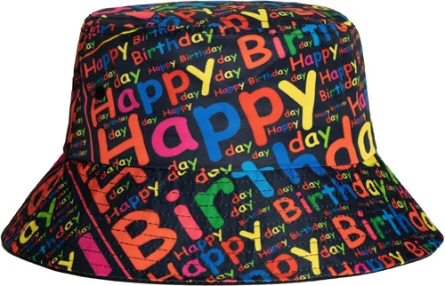 Miniatura 2 de Sombrero de pescador de feliz cumpleaños, sombrero de pescador, sombrero de viaje para playa, sombrero para el sol, gorra al aire libre unisex