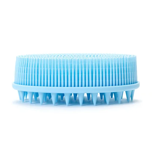 Miniatura 9 de Cepillo sensorial prémium para niños o autismo, limpiador corporal de silicona suave, 2 en 1, cepillos sensoriales para terapia ocupacional, esponja