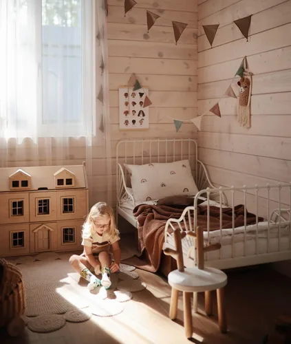 Miniatura 3 de mushie Guirnalda de bebé Decoración de guardería