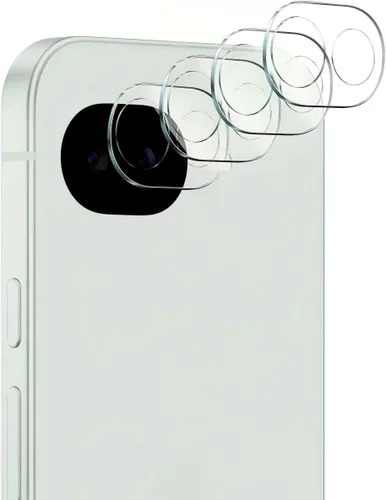 Miniatura 17 de Paquete de 4 protectores de lente de cámara para Google Pixel 6A, protector de pantalla de vidrio templado 9H, claridad HD, antiarañazos, sin