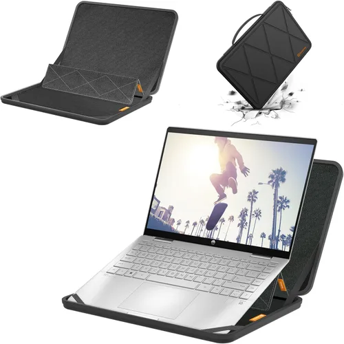 Miniatura 30 de Smatree MS23T Funda protectora dura EVA con soporte compatible para HP Pro x360 Fortis 11 G11/G10/G9 de 11.6 pulgadas, HP Fortis 11 G9 Q/x360 11 G3