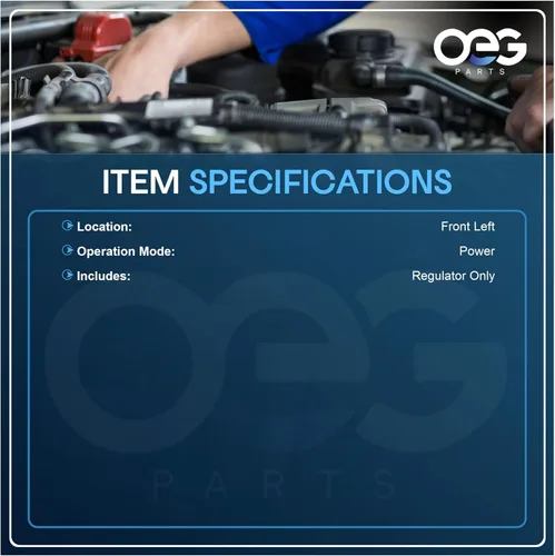 Miniatura 2 de OEG Parts Elevalunas nuevo Elevalunas delantero lado izquierdo izquierdo LH Compatible con VW Volkswagen Beetle 1998-11 NO-Convertible reemplaza