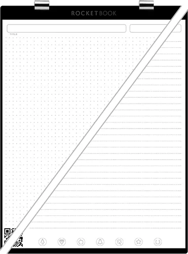 Miniatura 13 de Rocketbook Orbit - Paquete de páginas ejecutivas - Bloc de notas legal reutilizable inteligente - Gráfico.