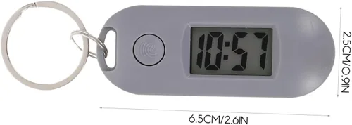 Miniatura 6 de Mikikit 2 piezas de enfermeras portátiles para niños, fácil de silenciar sin luz de huevo, reloj de temporizador universal para adultos, deportes