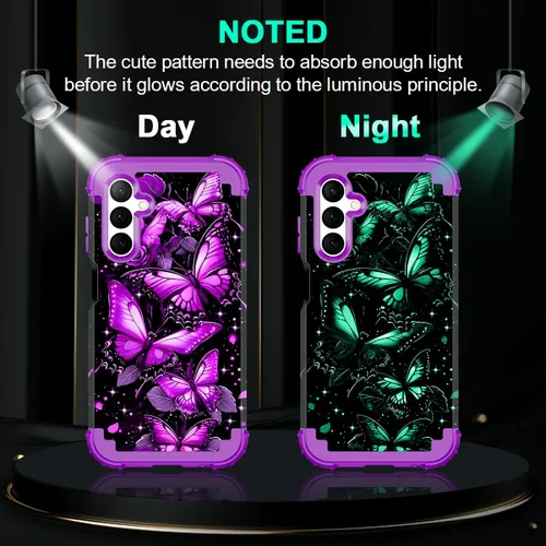 Miniatura 2 de Rancase Compatible con Galaxy A16 5G Funda, Protección Resistente a los Golpes de Tres Capas de Servicio Pesado Parachoques de Plástico Duro + Funda