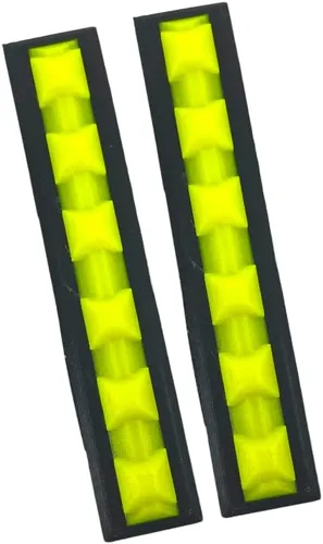FRESHe Almohadilla de snowboard - Patrón de espiga de perfil bajo - Almohadilla de pisoteo especializada diseñada para un mejor agarre y adherencia