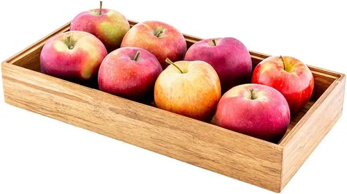 Miniatura 17 de Eco Display Contenedor de condimentos de bambú de 7 x 7 x 2 pulgadas, 1 caja grande para especias, resistente a astillas, para condimentos
