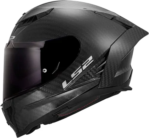 Miniatura 2 de LS2 Helmets Dragon Casco integral de motocicleta de carbono con parasol