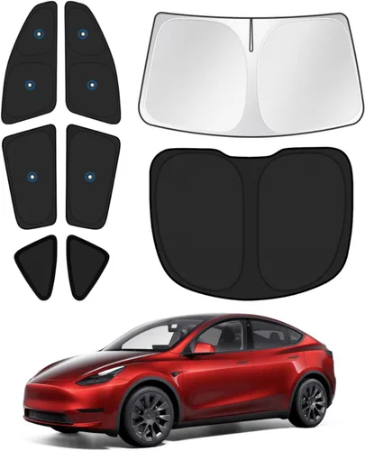Miniatura 106 de Canvcle Parasol para parabrisas para Honda Civic de 11ª generación 2022-2025 2026 (no para Hatchback), kit de cubierta para ventana trasera lateral