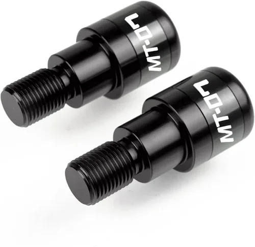 Miniatura 17 de Para Yamaha MT07 MT 07 MT-07 2014-2021 Agarraderas de manillar de motocicleta CNC PVC Manillar Bar Goma Gel Grips 2020 2019 2018 2017 2016