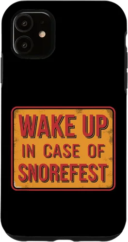 Miniatura 8 de Snorefest Funny Sarcastic Mom Boss Parent Team Work Jokes Case for iPhone XR
