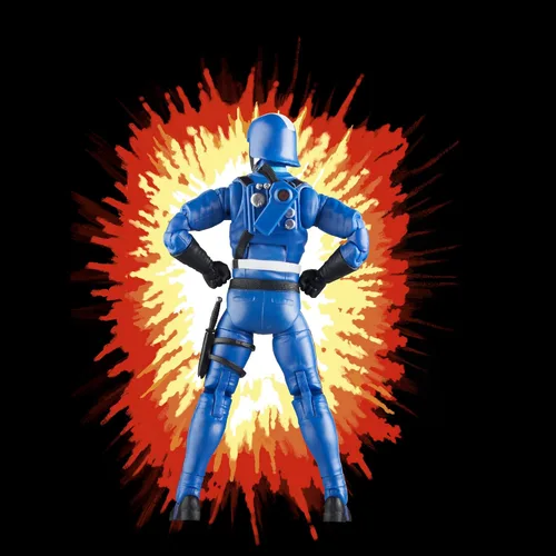 Miniatura 7 de G.I. Joe Classified Series Retro Cardback Cobra Commander, figura de acción coleccionable de 6 pulgadas con 8 accesorios