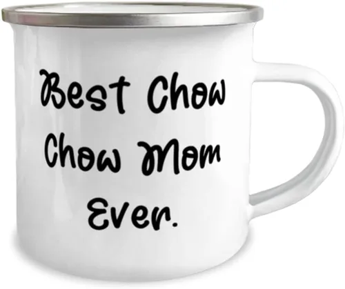Miniatura 2 de Best Chow Chow Mom Ever. 12oz Camping Mug, Chow Chow Dog, Inappropriate For Chow Chow Dog
