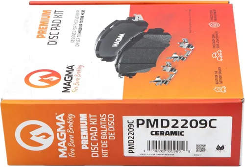 Miniatura 5 de MAGMA Fire Born Braking Pastillas de freno de cerámica premium PMD2209C, delanteras